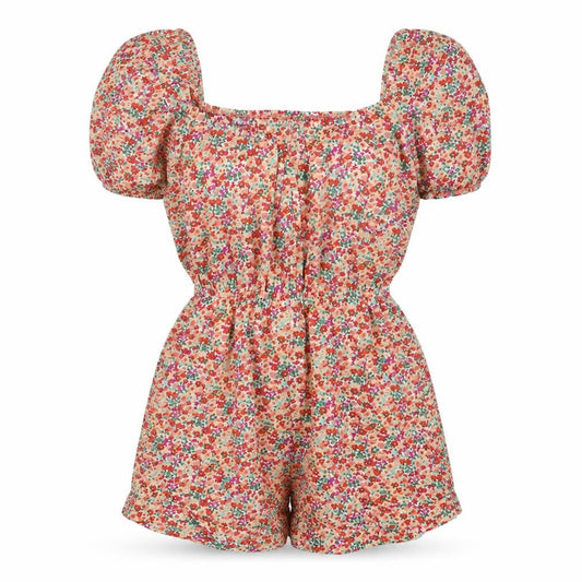 QED London Women's Floral Playsuit - Size 8, Multicoloured