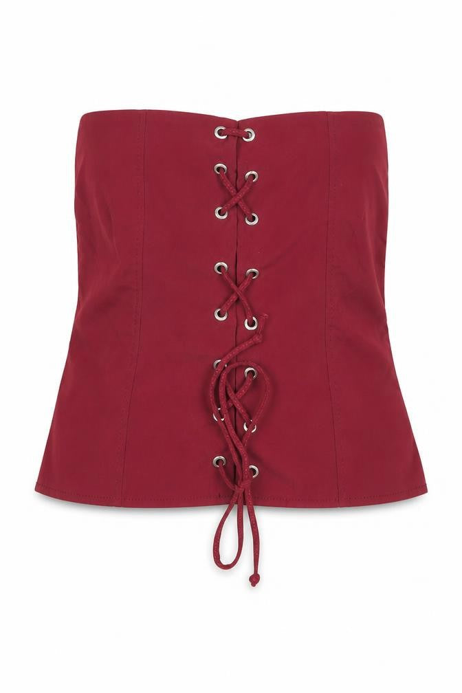 PrettyLittleThing Women's Red Camisole UK 6