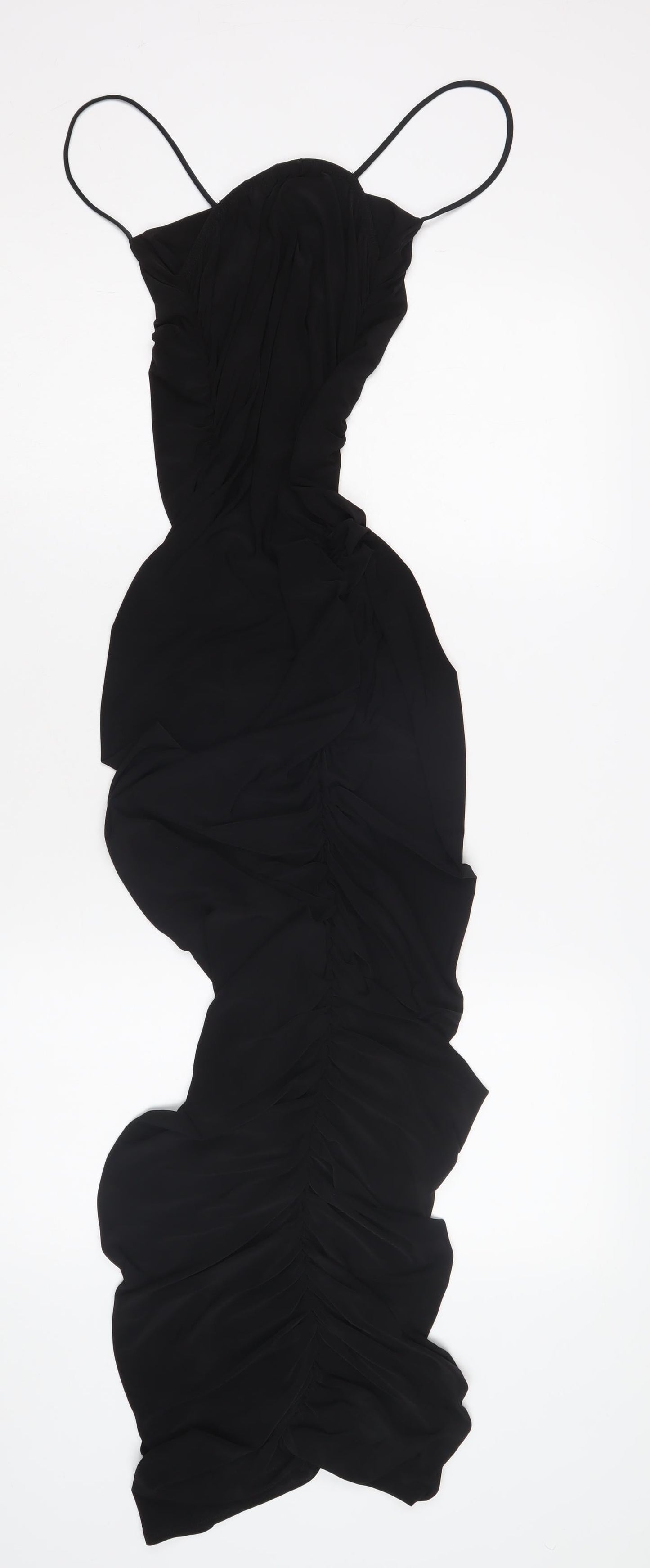 Nasty Gal Women's Black Slip Dress Size 10 Party Chic