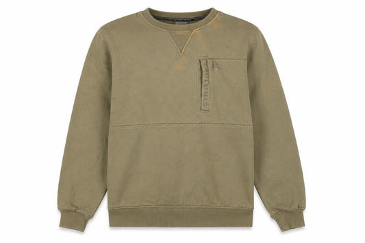 Holyfield Green Teens Pullover Sweatshirt M Fleece