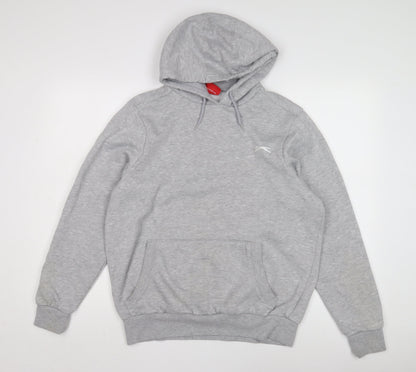 Slazenger Men's Grey Pullover Hoodie S