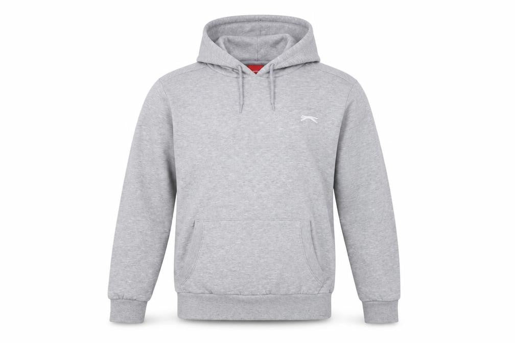 Slazenger Men's Grey Pullover Hoodie S