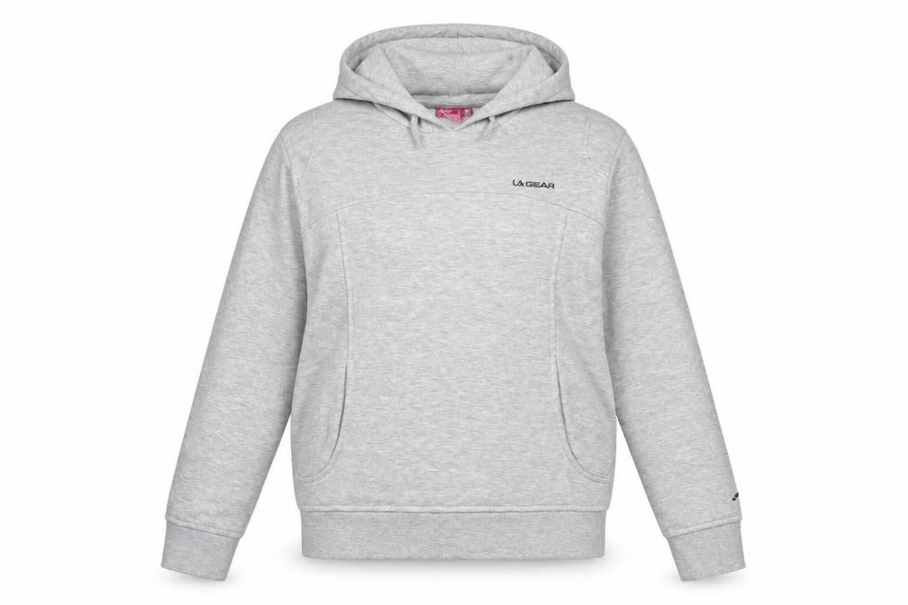 LA Gear Women's Grey Pullover Hoodie Size 8