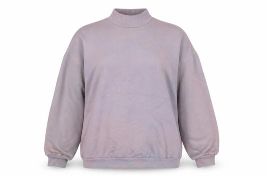 Bershka Women's Purple Sweatshirt, S, Casual Wear