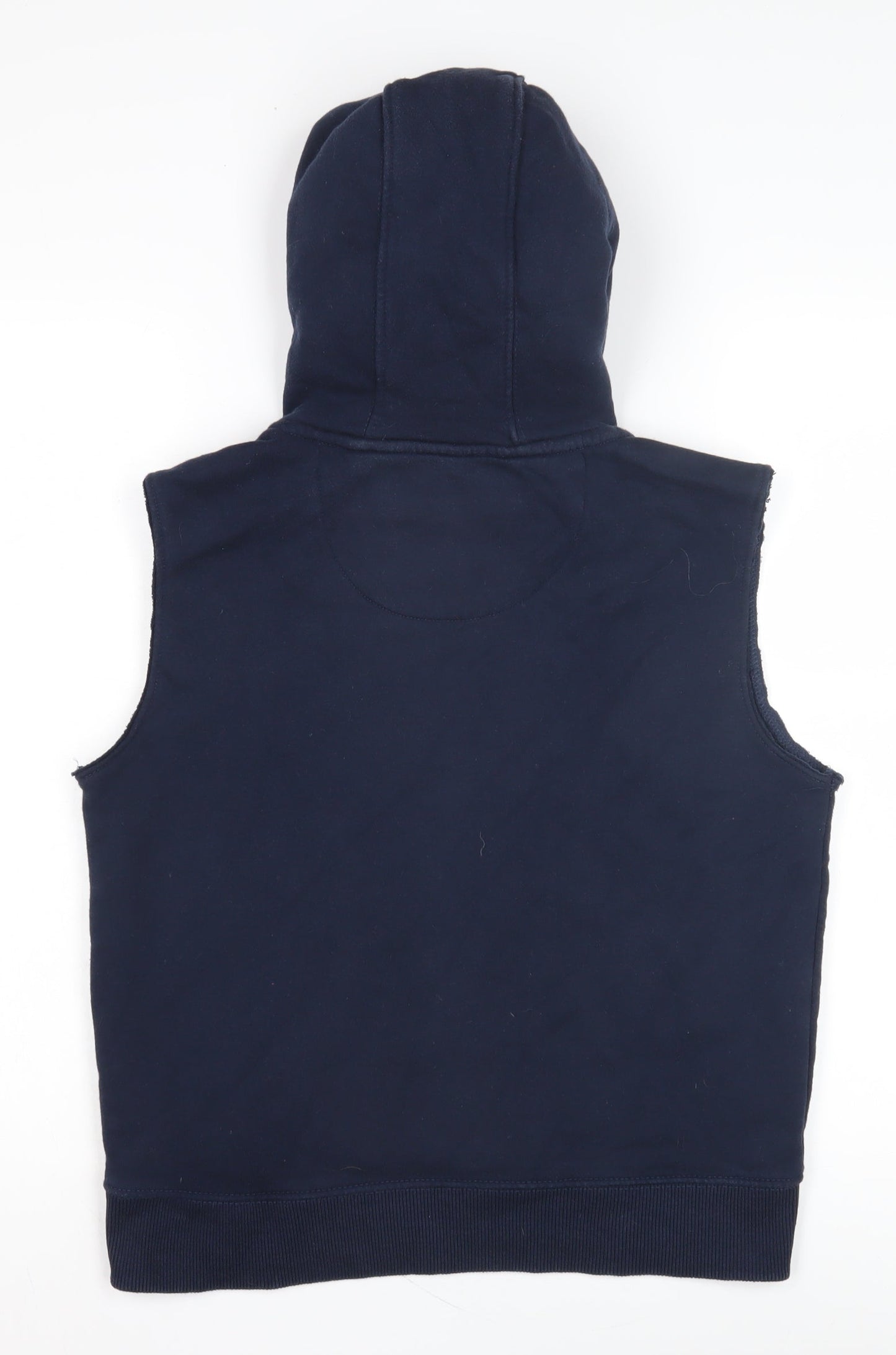 SoulCal & Co Womens Blue Vest Hoodie Size 10