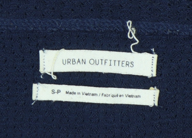 Urban Outfitters Women's Blue Cropped Blouse, Size S