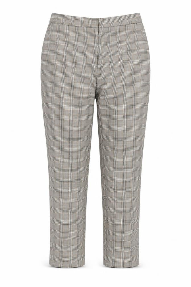 October Woman Check Trousers - Women's Medium