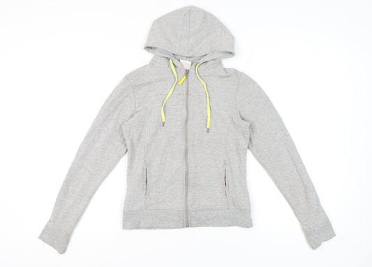 Olympus Sport Women's Grey Full Zip Hoodie Size 10
