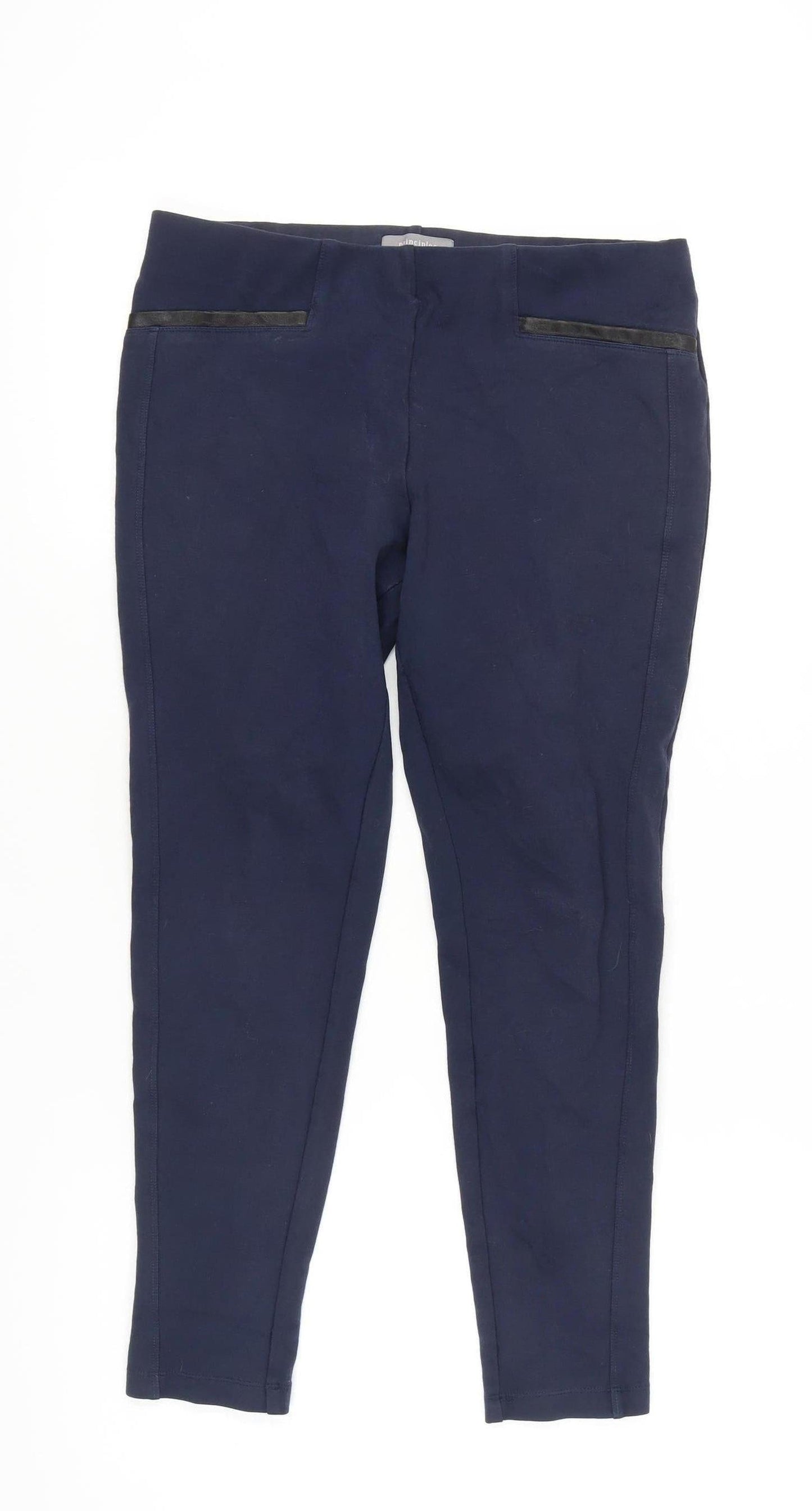 Principles Women's Blue Leggings Size 14