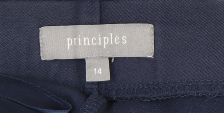 Principles Women's Blue Leggings Size 14