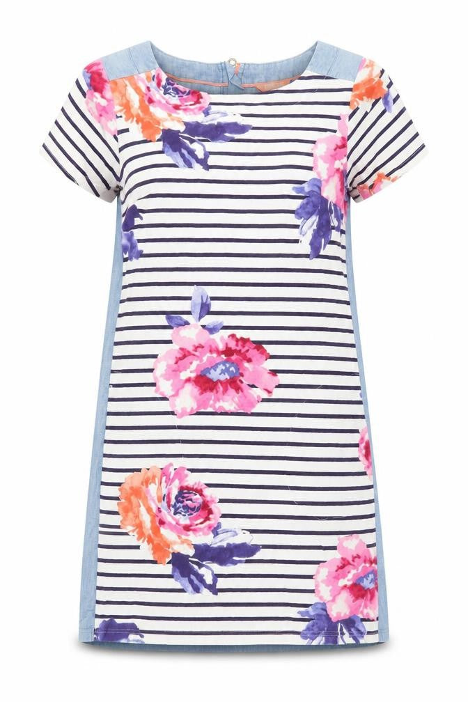 Joules Women Multicoloured Shift Dress Size 8