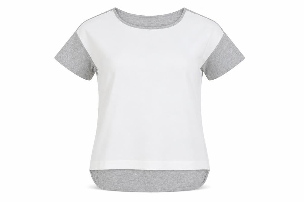 French Connection Women's Grey XS Crew Neck T-Shirt