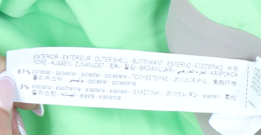 Zara Women's Long Green Skirt XS