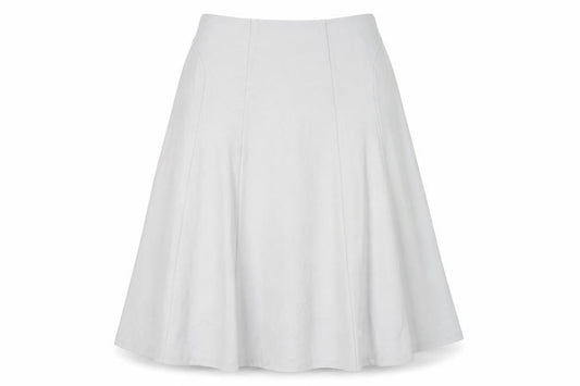 Damart Women's Grey A-Line Long Skirt Size 14