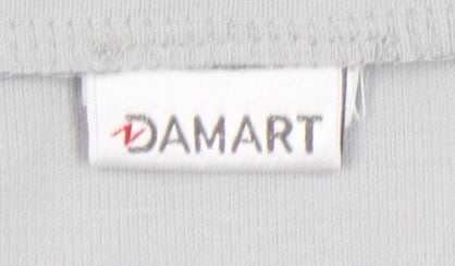 Damart Women's Grey A-Line Long Skirt Size 14