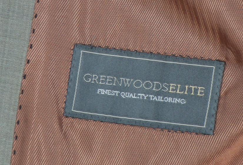 Greenwoods Men's Brown Blazer 40R Formal Jacket