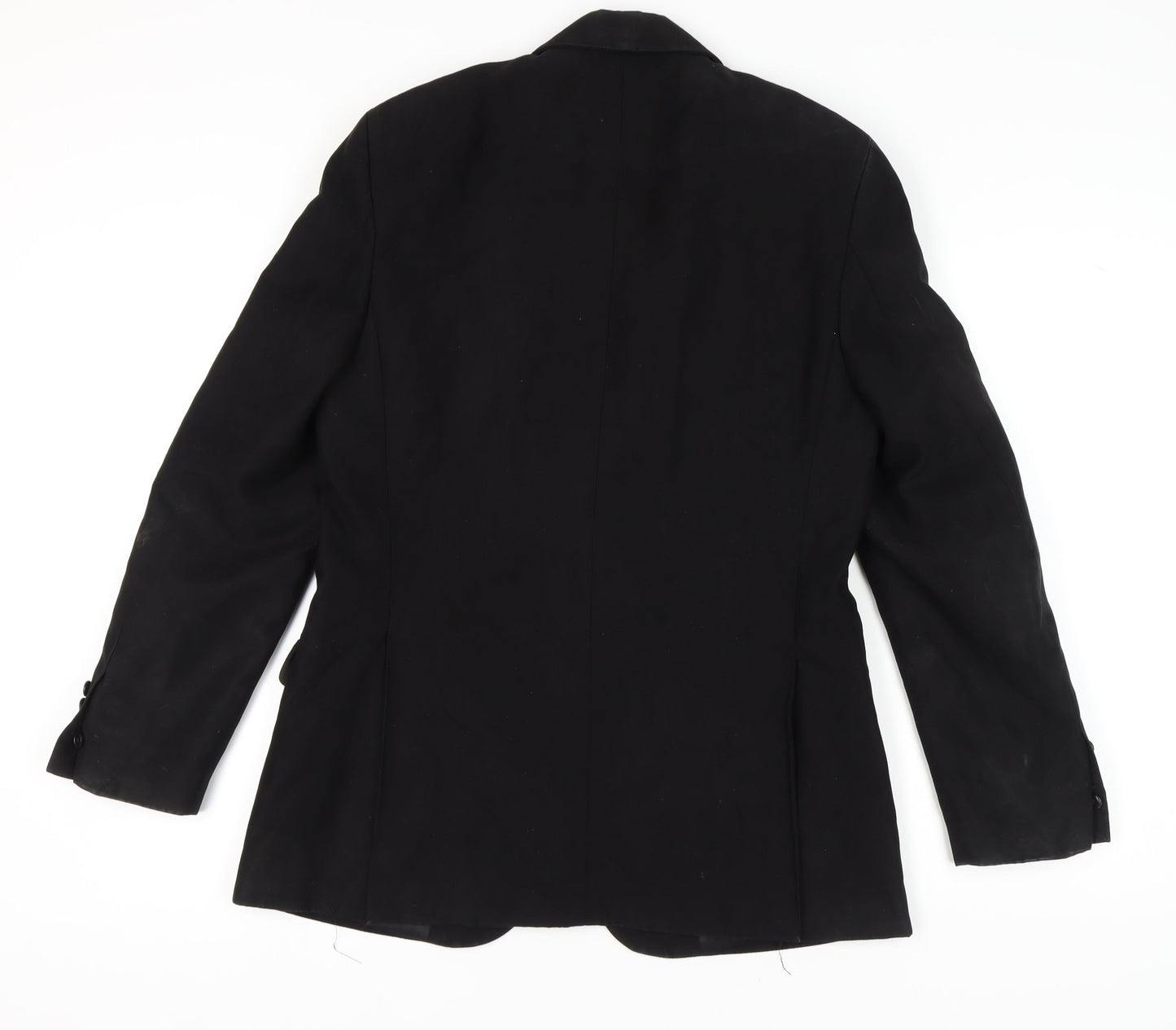 Zara Man Black Blazer Size UK 40 Single-Breasted