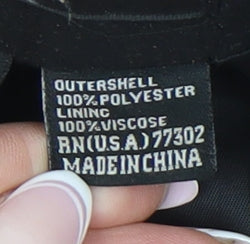 Zara Man Black Blazer Size UK 40 Single-Breasted