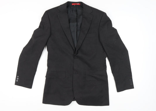 Burton Men's Grey Regular Fit Blazer 34