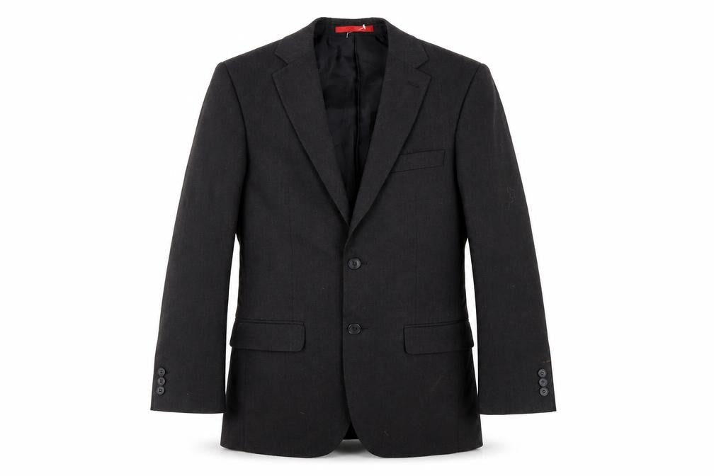 Burton Men's Grey Regular Fit Blazer 34
