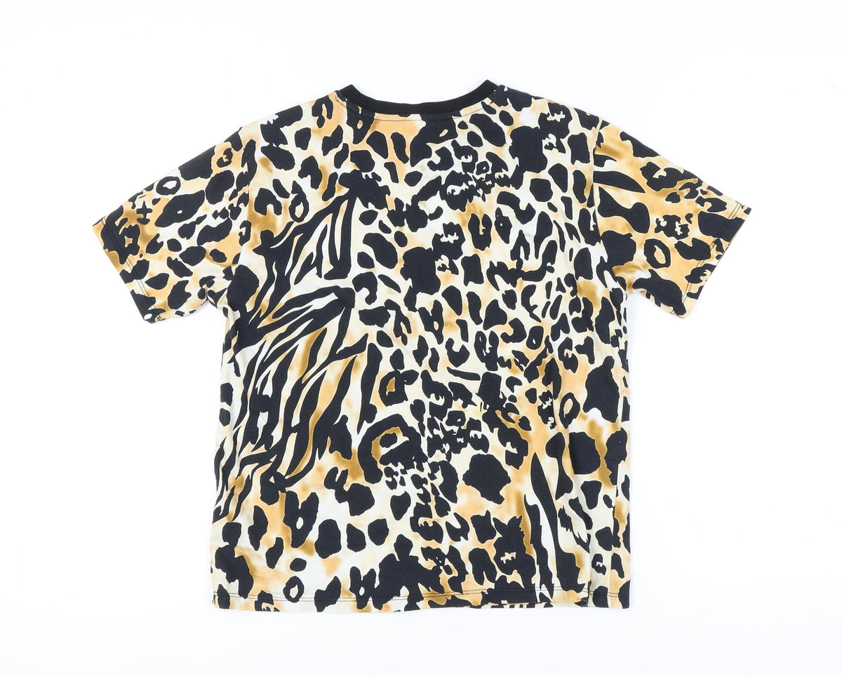 ASOS Women’s Multicoloured Animal Print T-Shirt UK 8