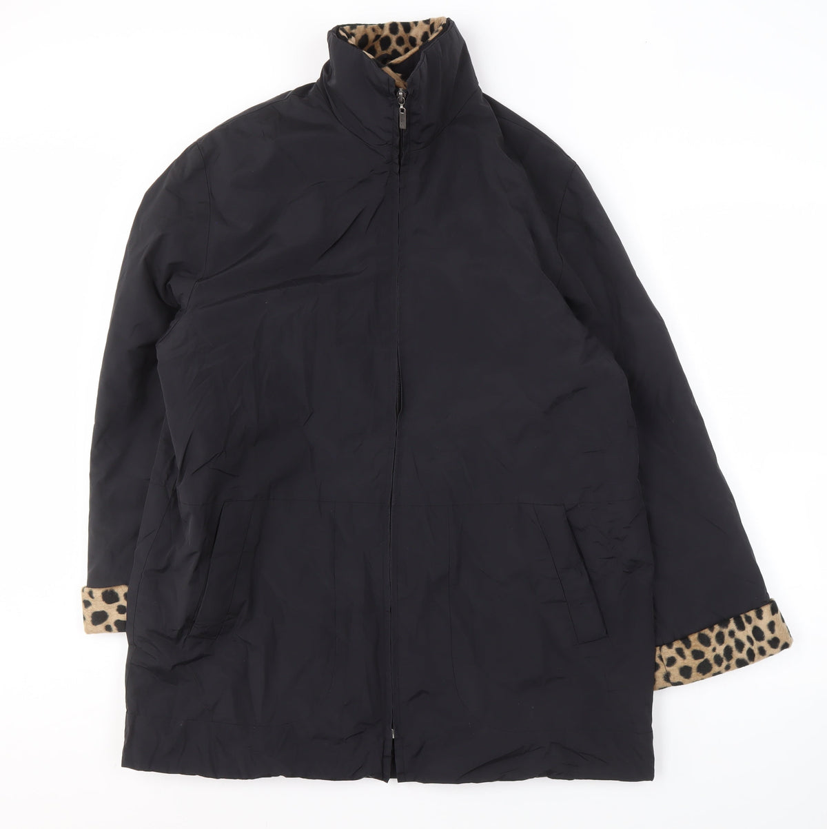 Klass Collection Women's Black Puffer Coat Size 12