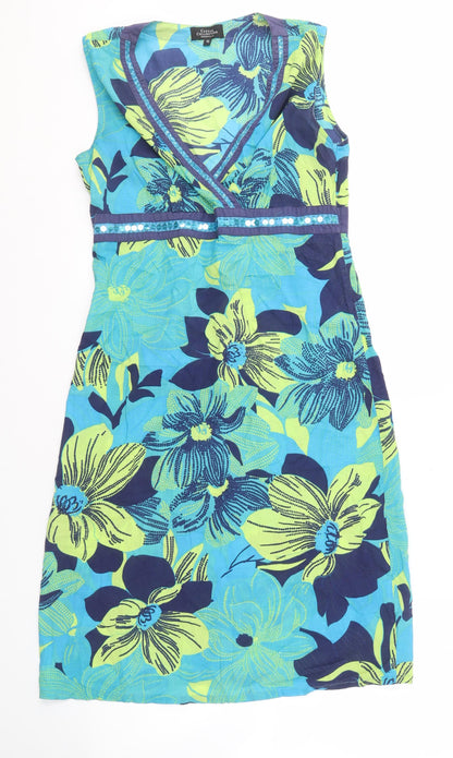 Debenhams Women's Multicoloured Floral Shift Dress