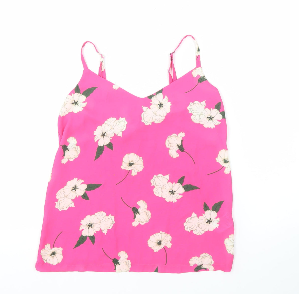 Warehouse Women's Pink Floral Camisole Size 6