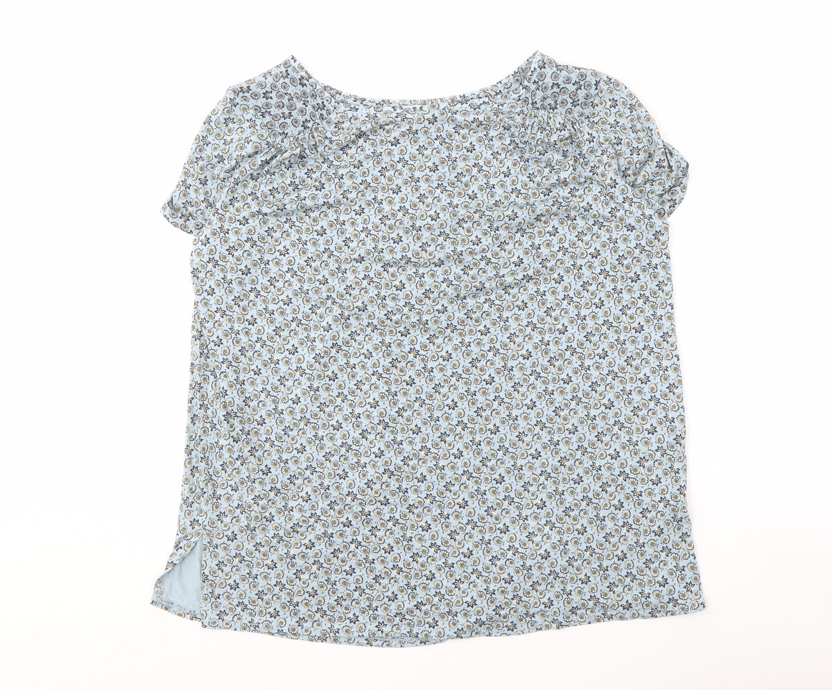 Next Women's Multicoloured Floral Top Size 12