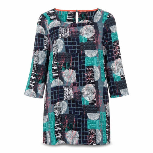 White Stuff Women's Multicoloured Viscose Dress