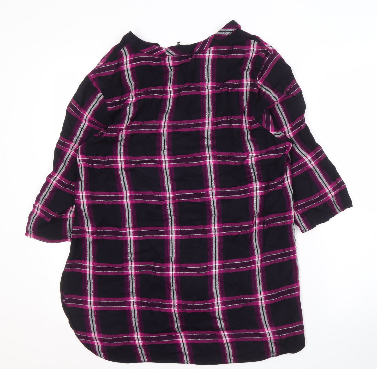 Bonmarché Women's Multicoloured Button-Up Shirt