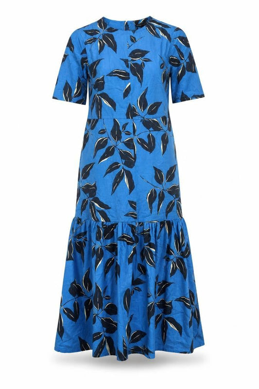 Autograph Women's Blue Floral Maxi Dress Size 8
