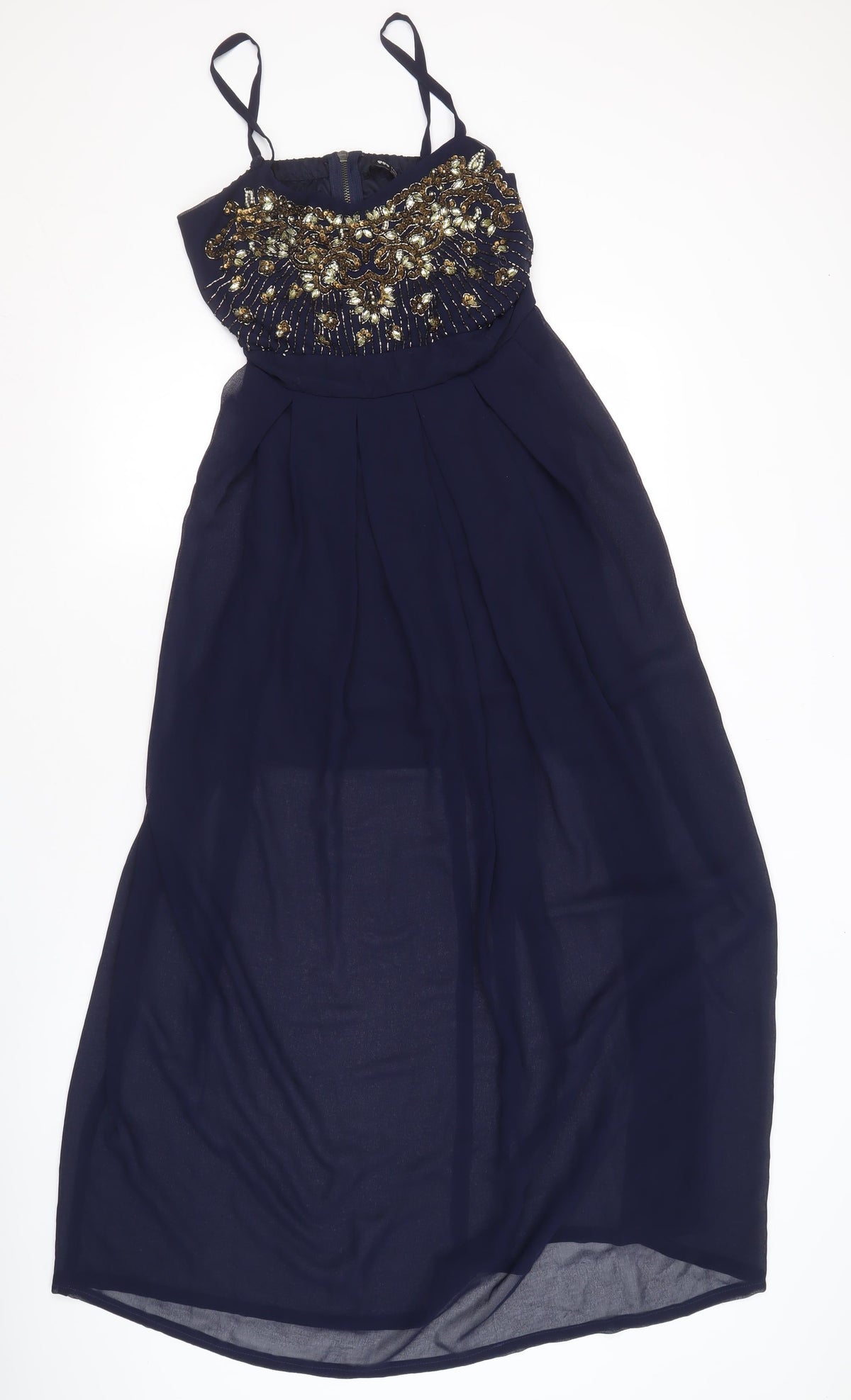 TFNC London Women's Blue A-Line Party Dress, Size S