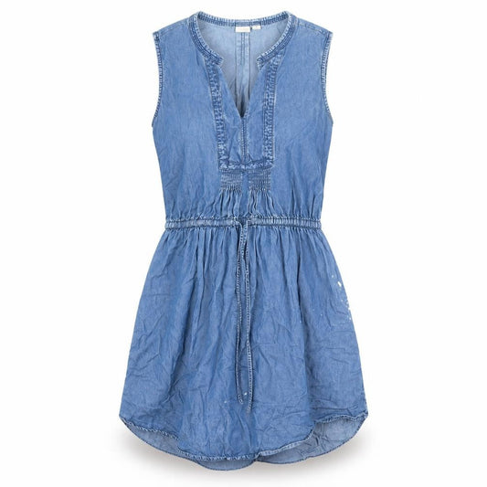 Gap Women's Blue Chambray Shirt Dress M