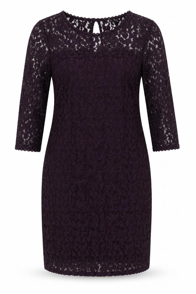Marks & Spencer Women's Purple Floral Long Dress Size 10