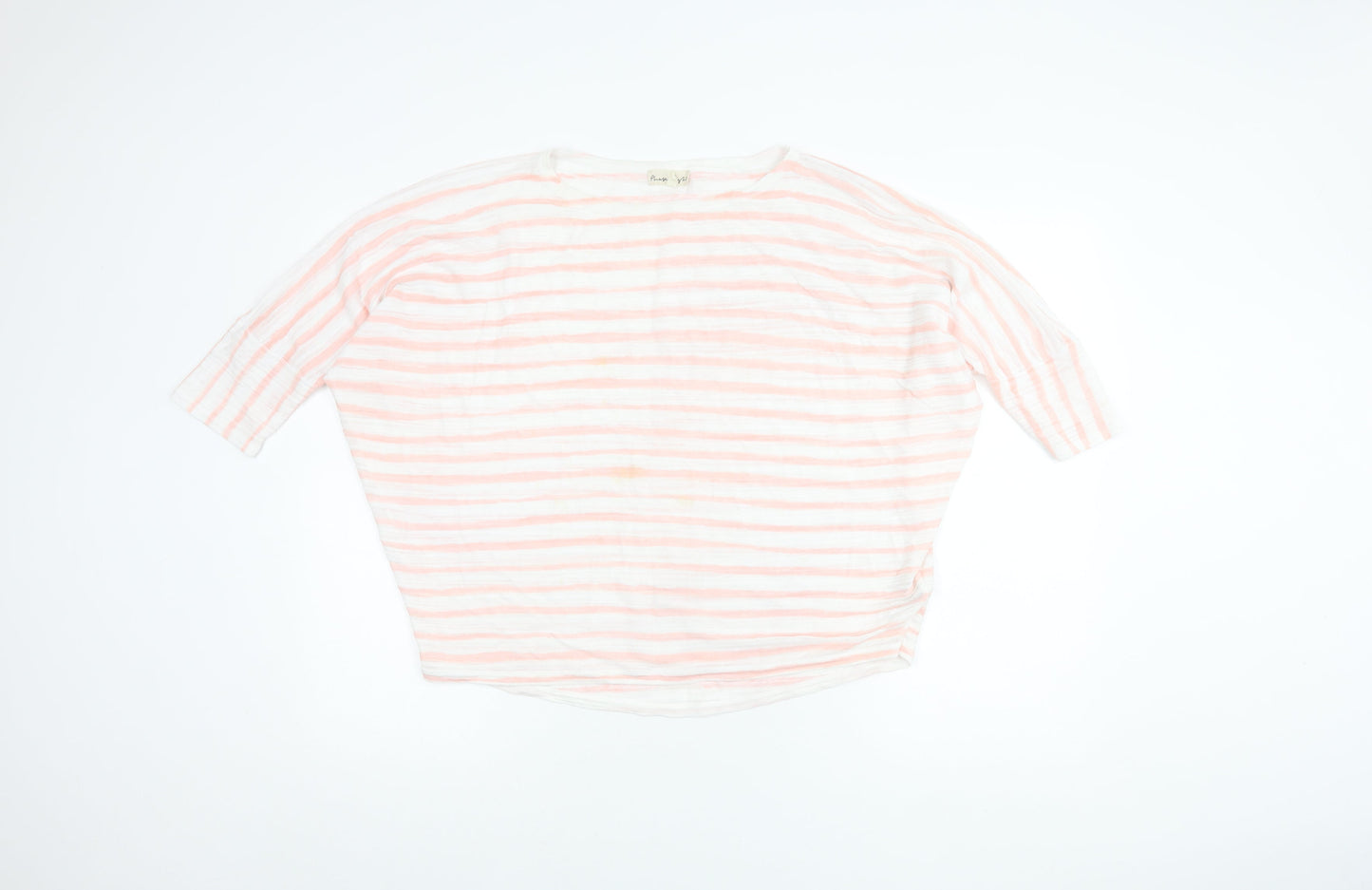 Phase Eight Women's Striped Knit Top, M, 3/4 Sleeve