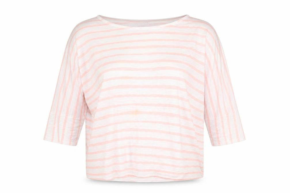 Phase Eight Women's Striped Knit Top, M, 3/4 Sleeve