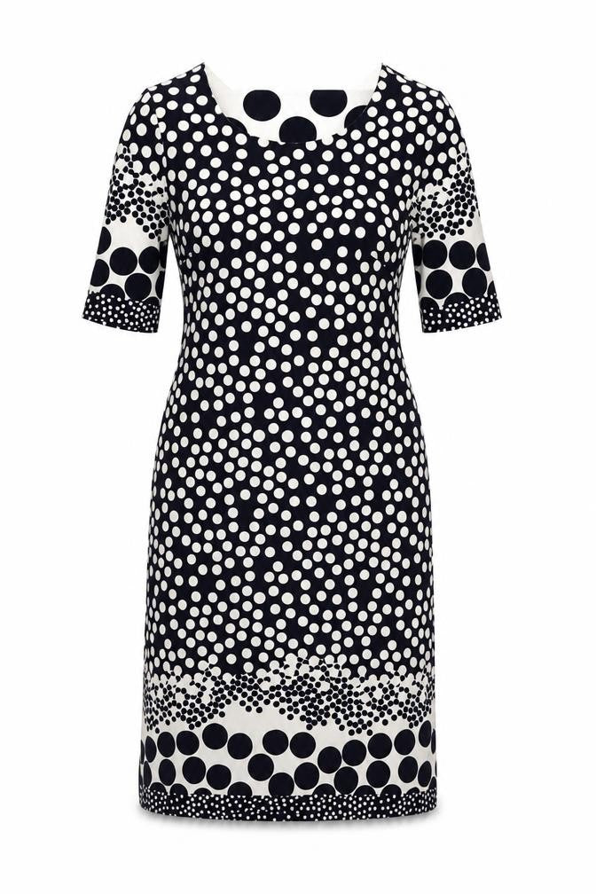 Kaleidoscope Petite Polka Dot Dress - Women's Size 6