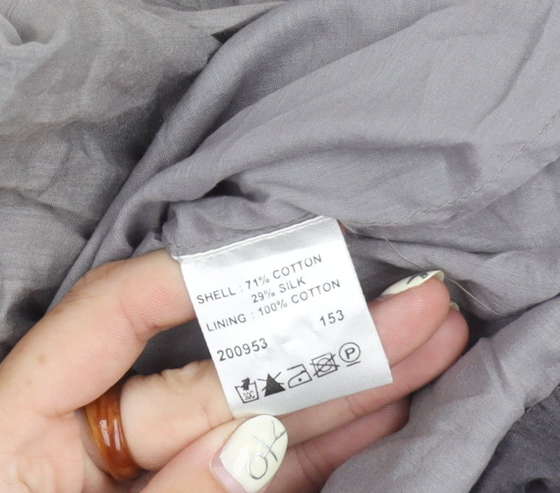 Phase Eight Women’s Grey A-Line Sleeveless Dress - Size 8