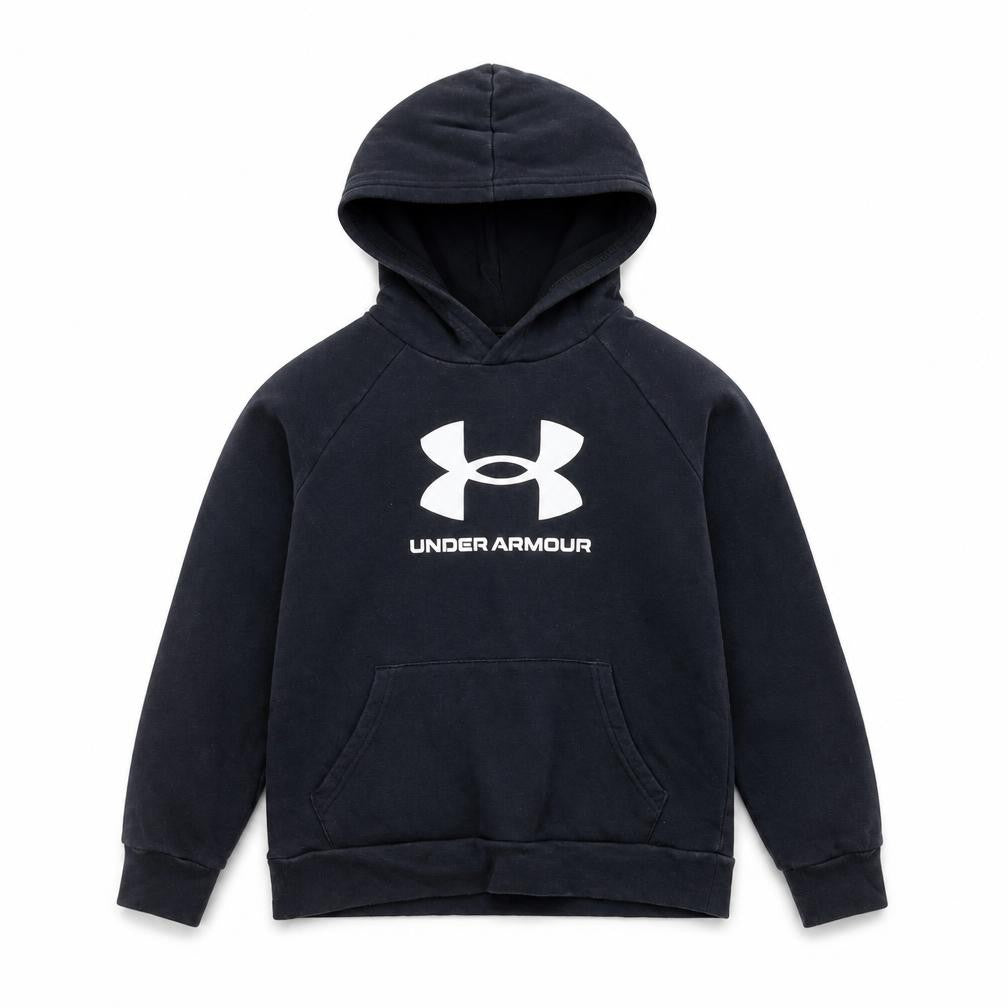 Under Armour Boys' Black Pullover Hoodie Medium