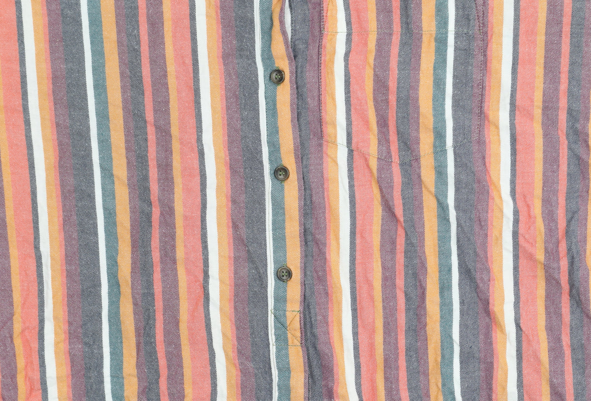 Urban Outfitters Men's Multicoloured Striped Shirt S