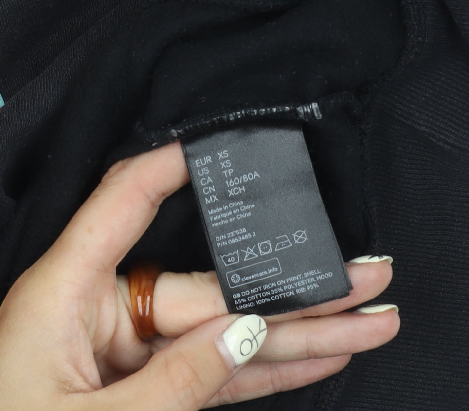 H&M Women’s XS Black Star Wars Hoodie