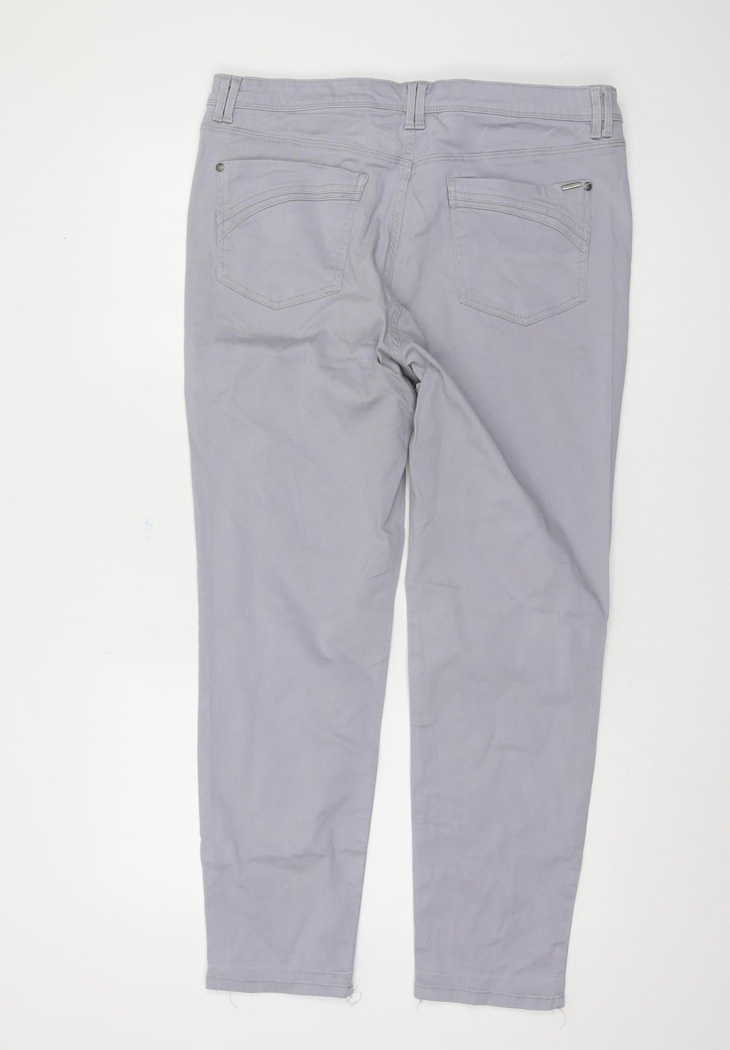 Bandolino Women's Grey Straight Trousers Size 18