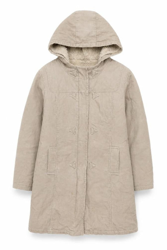 New Look Women's Beige Parka Size 12