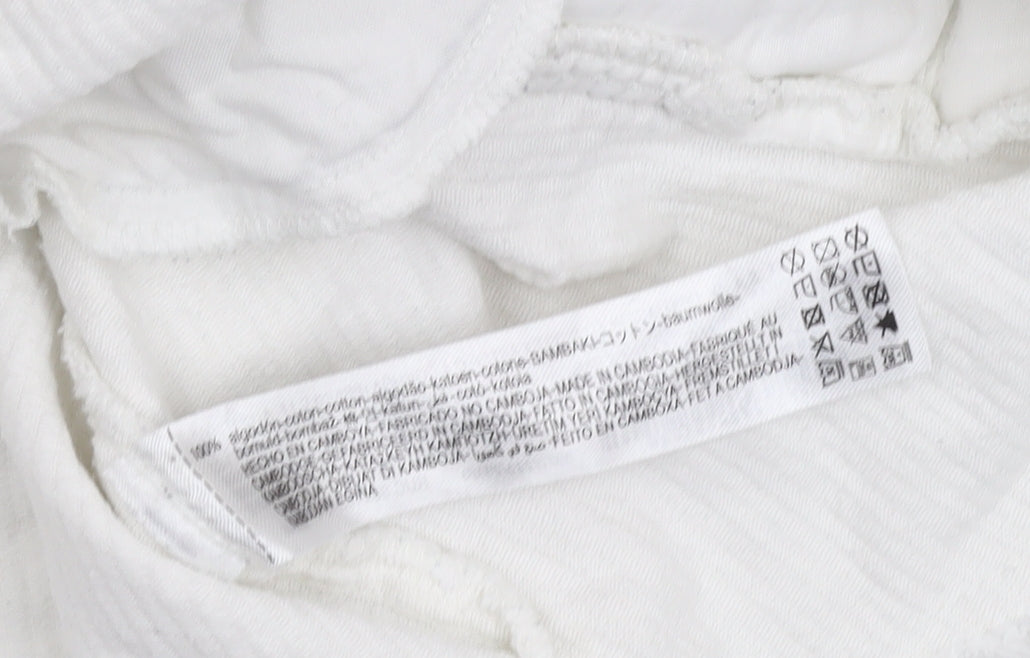 Zara Women's White Corduroy Jacket S