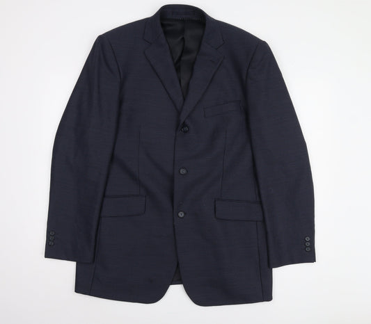 Charlton Gray Men's Blue Blazer 42R Jacket Formal