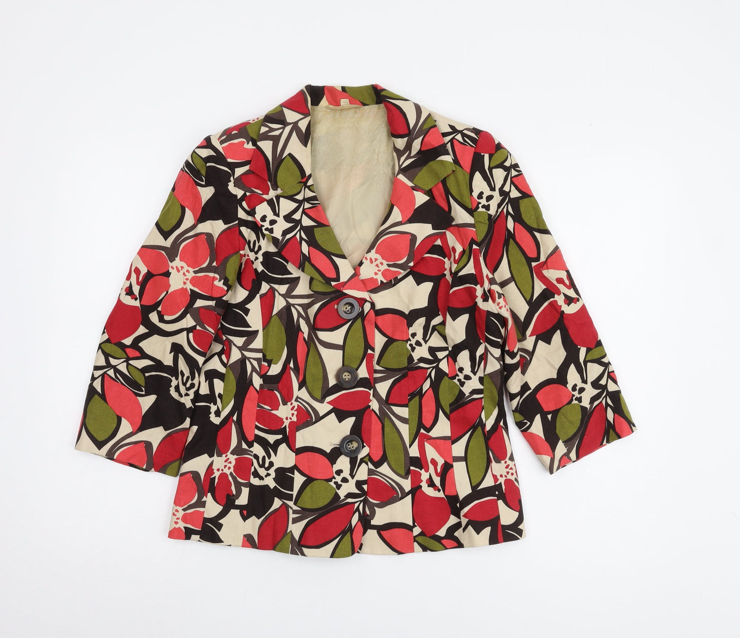 Style by EWM Floral Women's Blazer, Size 10