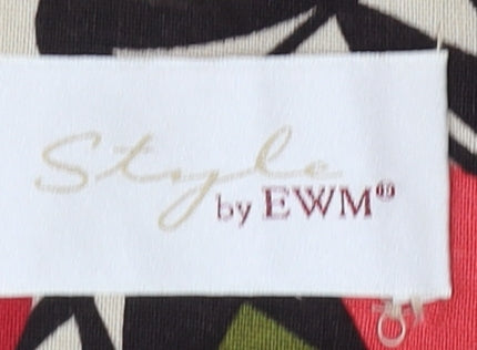 Style by EWM Floral Women's Blazer, Size 10