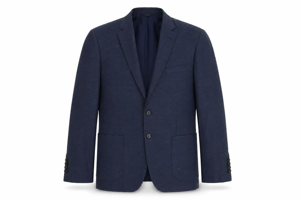 Marks & Spencer Men's Blue Wool Blazer XL