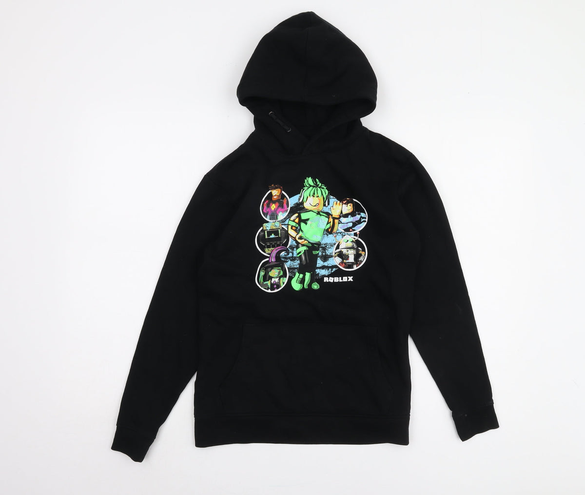 Roblox Boys Black Pullover Hoodie 12-13 Years